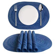 Eco-Friendly Oval Dining Table Placemats – 50 × 35cm