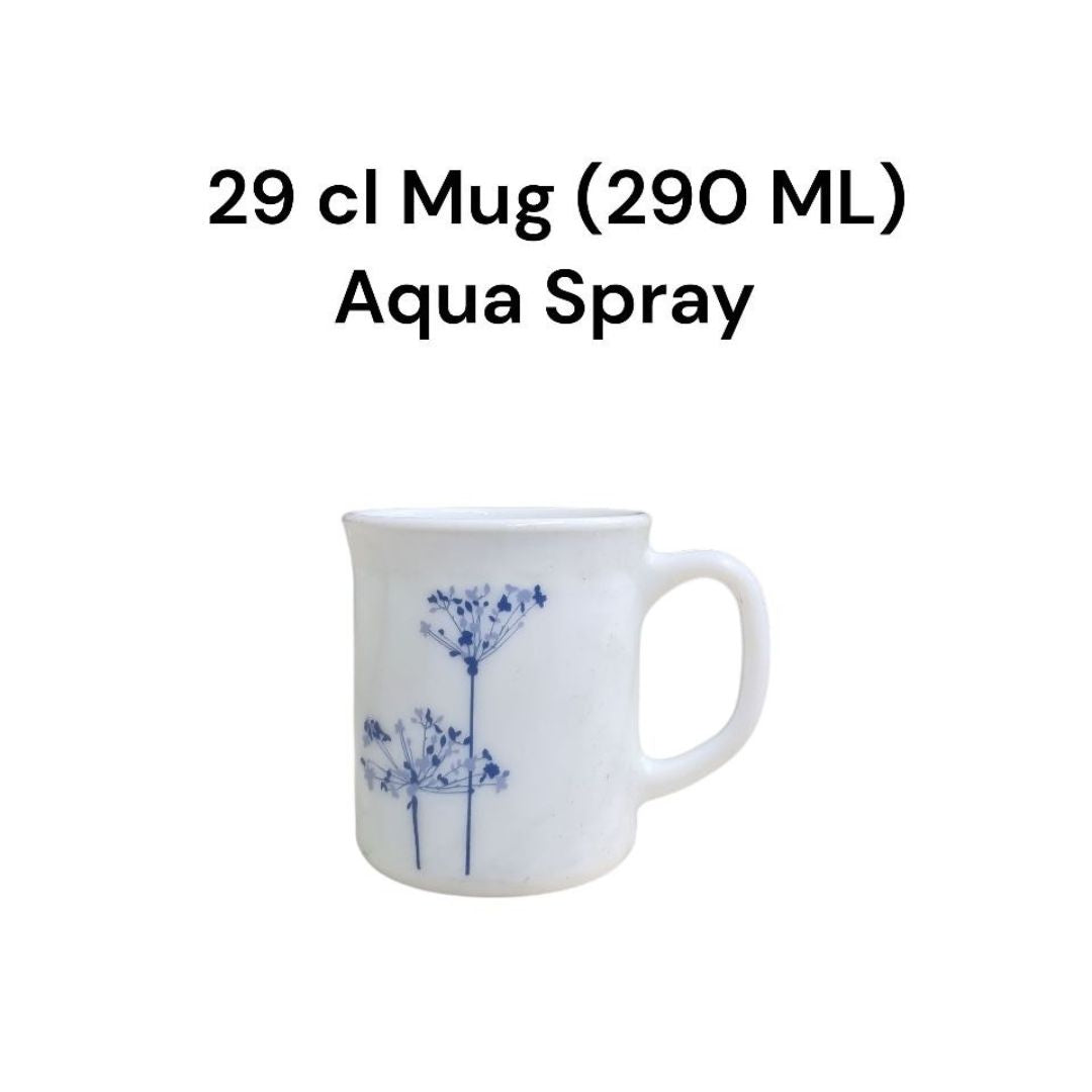 Glass Mugs (290ml) 6 sets