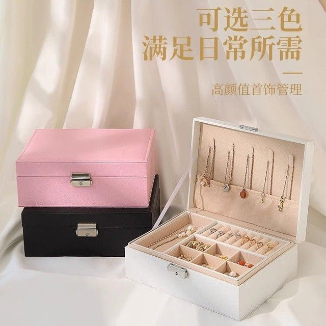 Exquisite Large Capacity Travel Jewelry Bag /  Jewelry Organizer