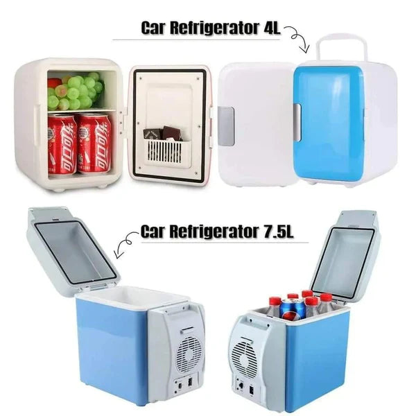 Portable car fridge