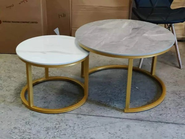 Pure marble Nesting Table