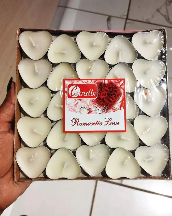 Scented Heart Shaped Candles 20