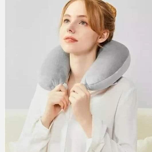 U Shaped microbeads Travel Pillow