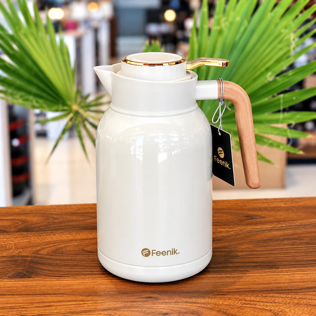 Feenik White Unbreakable Vacuum Flask son