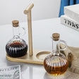 Glass Oil Dispenser Set