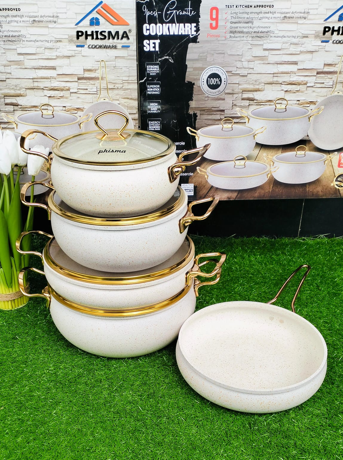 Granite Classy Cookware Set