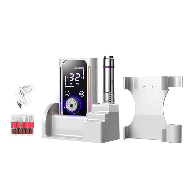 portable 45,000RPM Rechargeable Nail Drill Machine