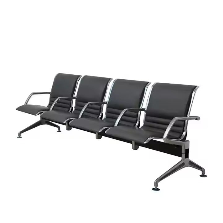 mild steel waiting chair 4 seater