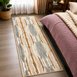 HD Faux Fur Bedside Rug 80 × 220 cm