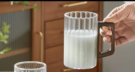 Unique Elegant Glass Mugs.