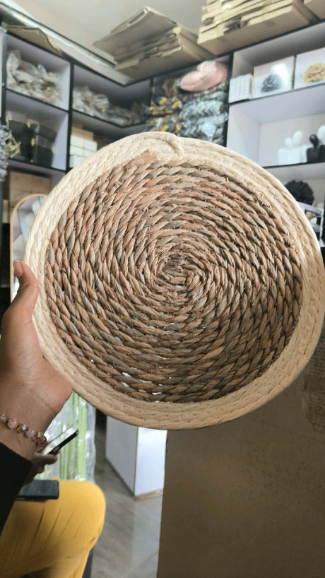 Natural Handmade Straw Wooven Table mats