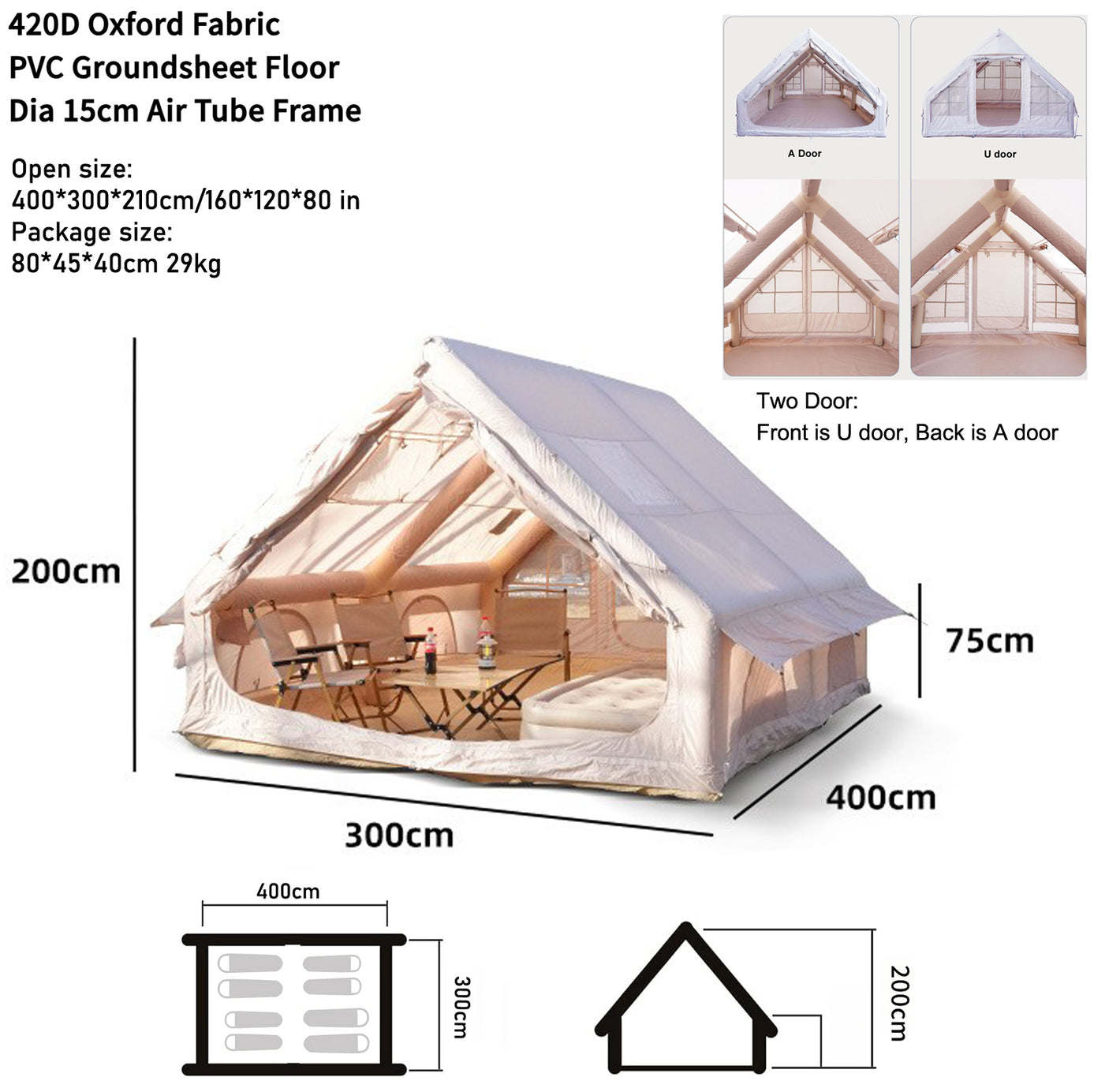 Inflatable  Shelter Tent