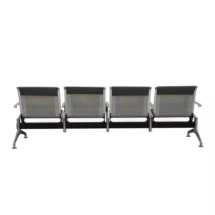 mild steel waiting chair 4 seater