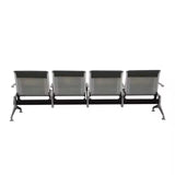 mild steel waiting chair 4 seater