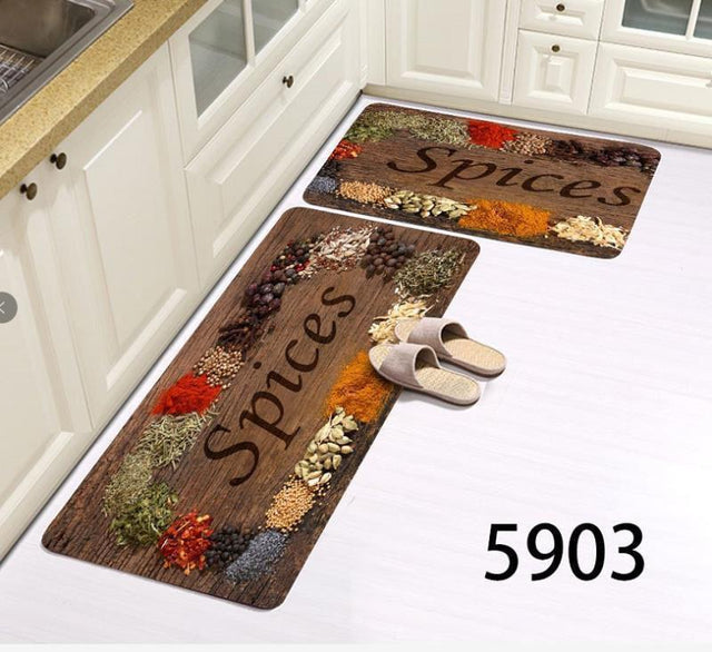 Heavy-Duty Non-Slip Kitchen Mat Set