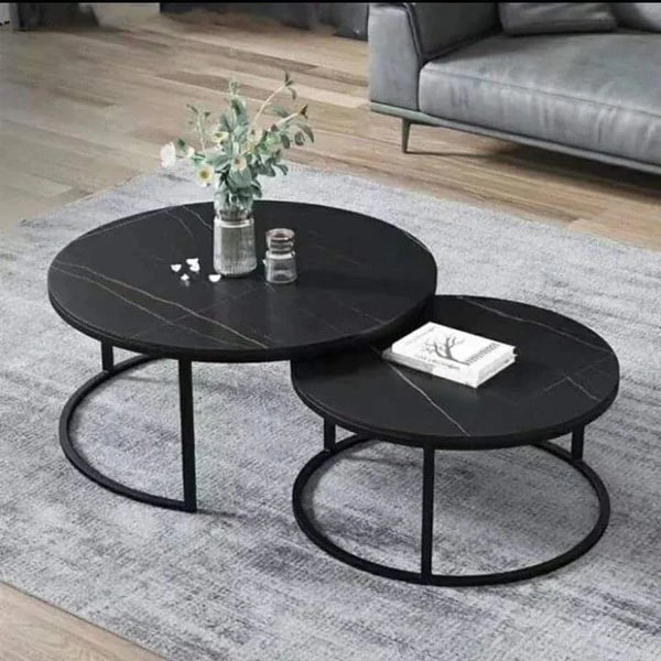 Pure marble Nesting Table