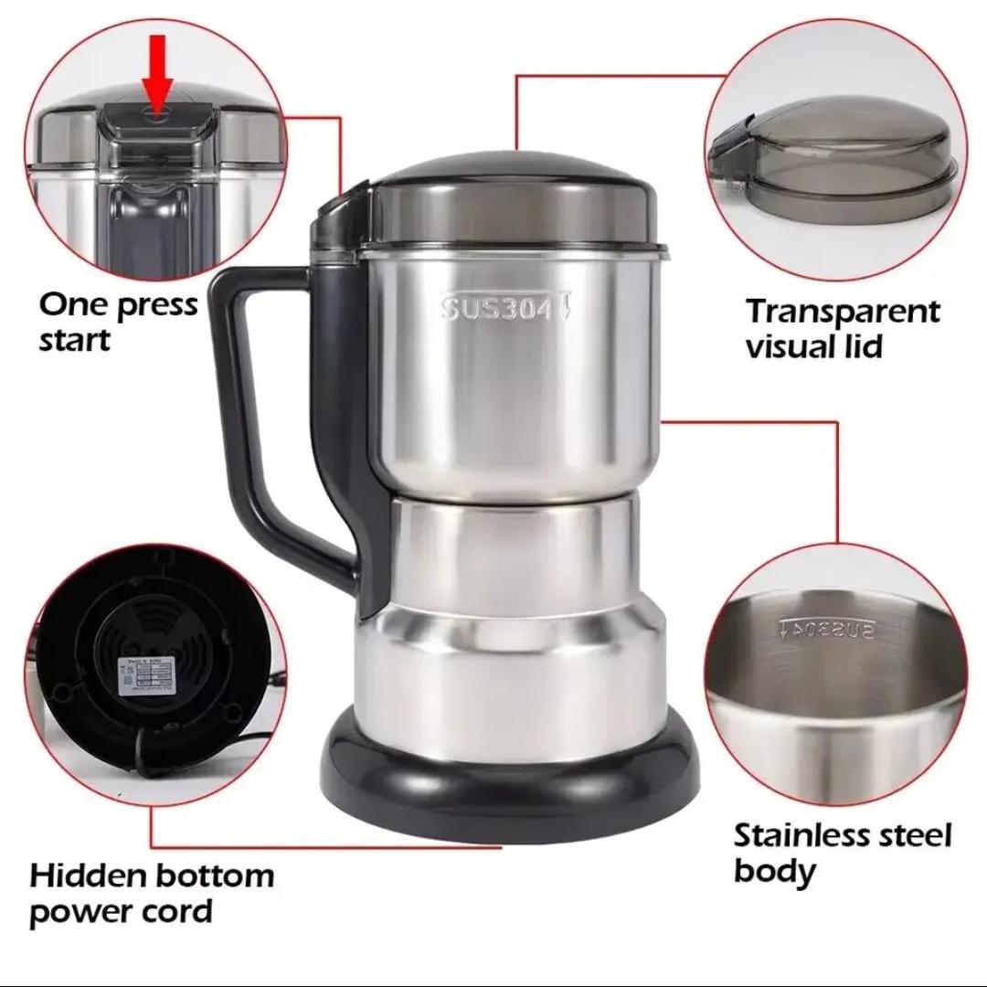 200W High Power Electric Coffee / kitchen cereals grinder