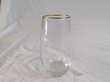 410ml Gold Rimmed Wine/ Juice Glass  a set of 6pcs
