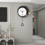modern silent. wall clock
