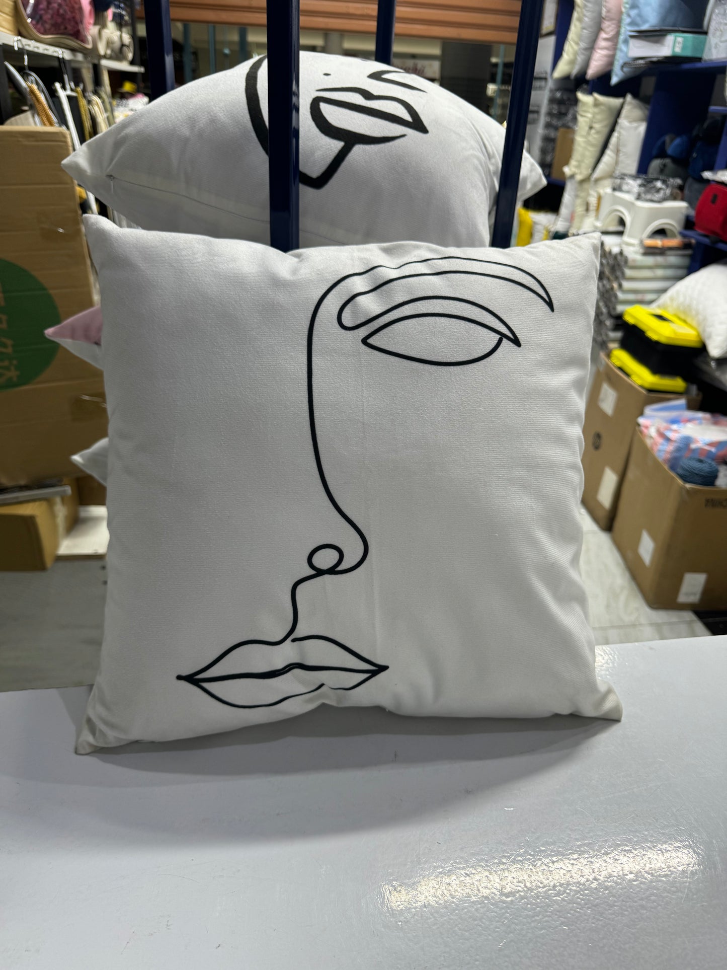 Abstract pillow cases