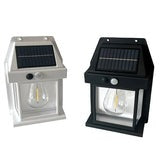 Solar Motion Sensor Led Retro Wall Outdoor Light Garden Lamp Outdoor Led Solar Security Light For Garden