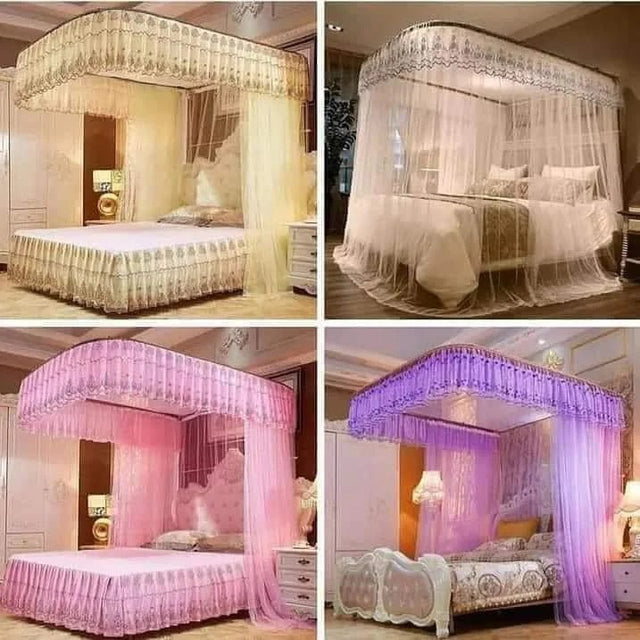 Mosquito Net with Sliding Rail 2 Stand