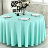 Round Polyester Tablecloth – 320cm Wedding & Event Table Cover