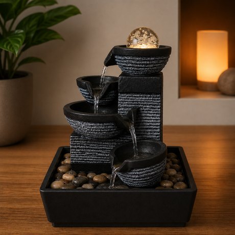 Indoor Tabletop Decor Fountain