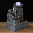 Indoor waterfall fountain  table decor