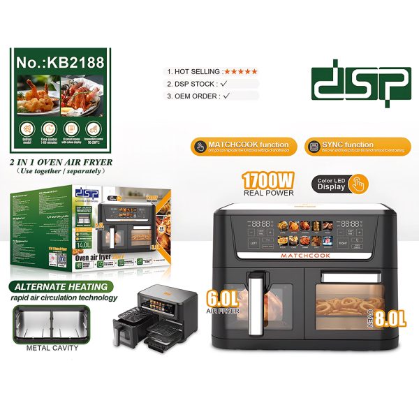 Oven + Air Fryer Combo