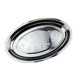 Stainless Steel Oval Platter – (40 cm)