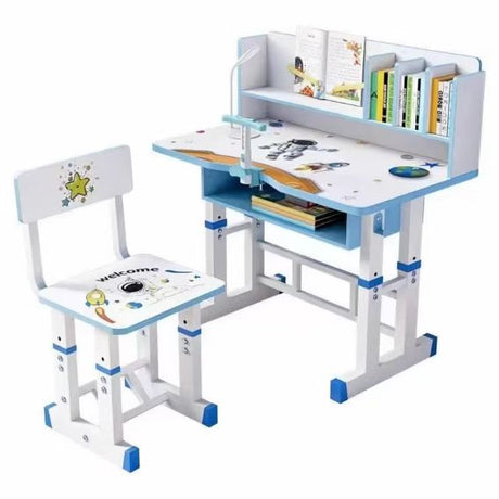 Kids Adjustable Study Desk &amp; Chair Set