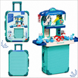 Kids Doctor Play Set Suitcase – 2-in-1 Medical Clinic Pretend Play Toy