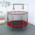 Kids Trampoline with Safety Net Enclosure len