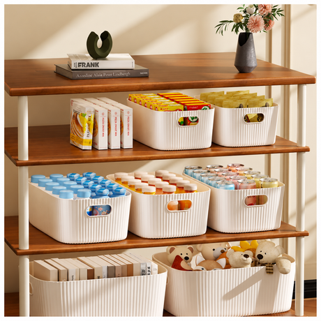 Large Multi-Purpose Storage Basket 31 × 20.5 × 12cm