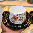 Luxury Floral Ceramic Cup & Saucer Set
