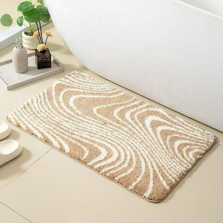 Luxury Non-Slip Microfiber Bath Mat 50×80cm pes