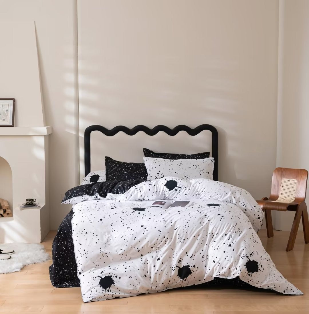 Luxury Nordic style Cotton Microfiber Duvet cover sets