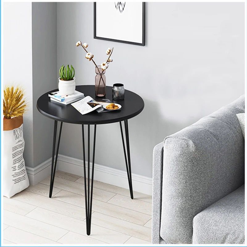 Luxury Round Side Table — 50x50cm Sofa and Balcony Table cry