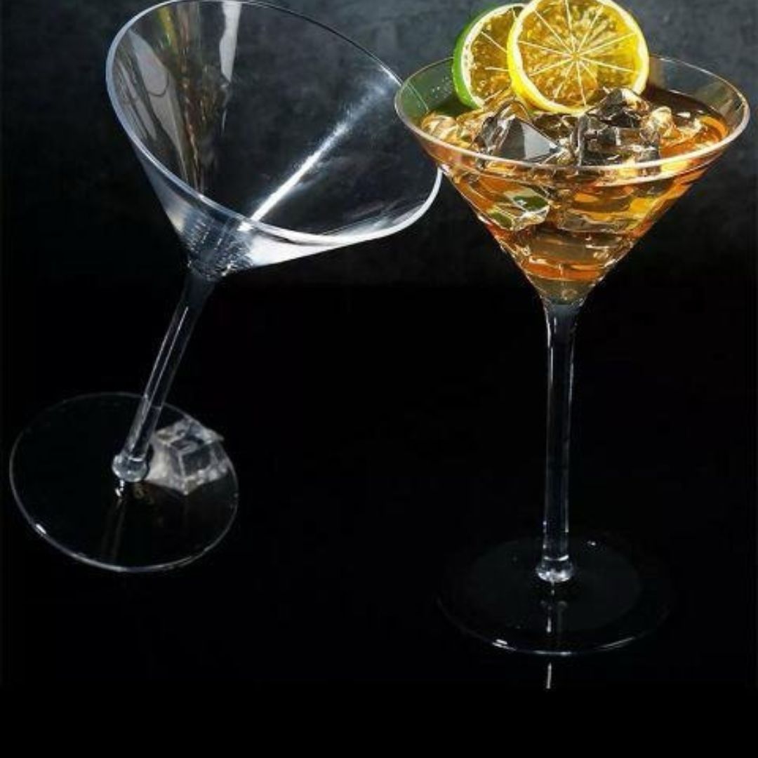 artini Glass – 190ml

A timeless and elegant glass designed for serving classic martinis and stylish cocktails. Its sleek stem and wide rim offer the perfect balance of form and function for any occasion.

• Material: Clear glass
• Capacity: 190ml
• Design: Tall stem with a broad, conical bowl for iconic cocktail presentation
• Use: Ideal for martinis, cosmopolitans, and other shaken or stirred drinks

Perfect for home bars, restaurants, or special events.