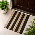 Modern Geometric Stripe Doormat 50×80cm pes