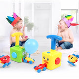 New balloon launch tower puzzle toy