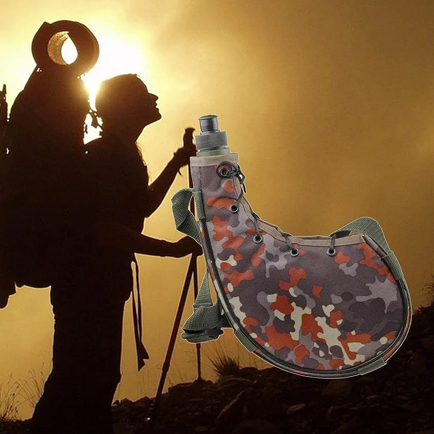Outdoor camouflage water bottle