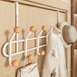 Over-the-Door Coat & Hat Rack Heavy Duty bli