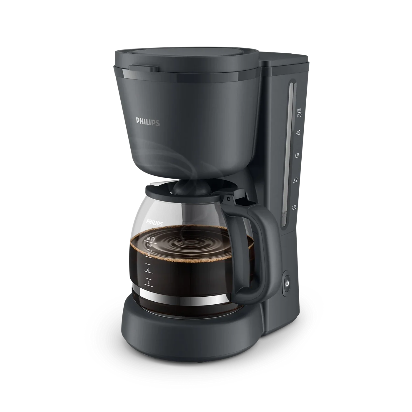 Philips 10 cup coffee maker black glass carafe — iDecorators Kenya