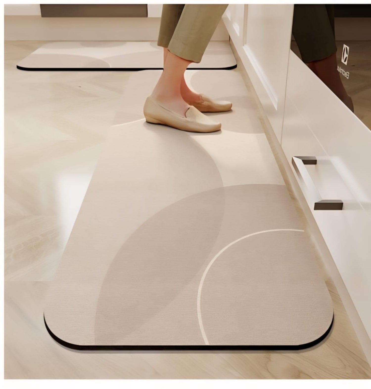 Premium Cushioned Kitchen Runner Mat Set 40×60cm + 40×120cm