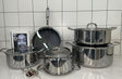 Premium High quality Tripply S/S Stainless steel cookware set 