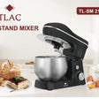 5L Stand Mixer Dough Mixer Machine Stainless Steel Bowl 
Powerful Motor: Rated power of 1200W for heavy-duty mixing

Speed Options: 6-speed turbo with LED-lit control knob

Attachments: Includes dough hook, flat beater, and wire whip

Large Capacity: 5-liter stainless steel bowl for large batches