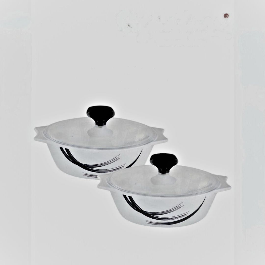 Glass Casserole set 2 pcs
