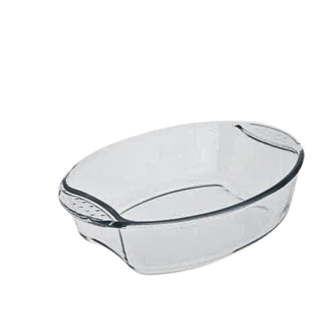 Oval Glass Bake Pan 1.4 Ltr